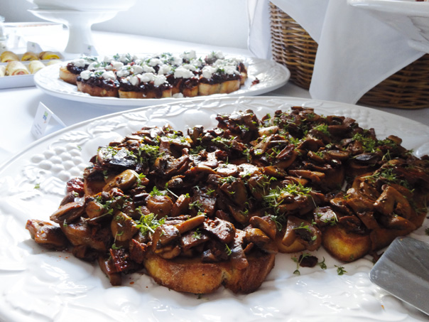 Pilzcanapes